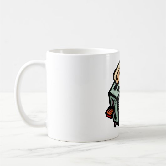 Groene broodrooster Mok (Links)