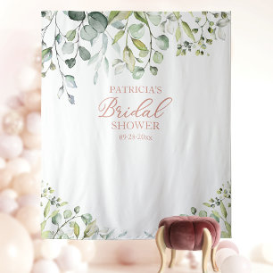 Groene Bruiloftsshower Achtergrond Foto Prop Wandkleed