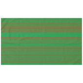 Groene bruine strepen tafelkleed (Voorkant (Horizontaal))