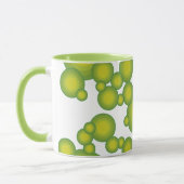 Groene bubbels mok (Links)