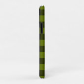 Groene Buffalo Check Tuin Case-Mate iPhone Case (Achterkant/rechts)
