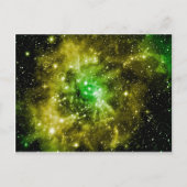 Groene buitenruimte briefkaart (Voorkant)