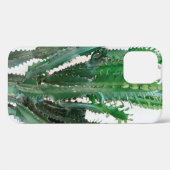Groene cactus op witte achtergrond. Case-Mate iPhone case (Achterkant (horizontaal))