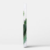 Groene cactus op witte achtergrond. Case-Mate iPhone case (Achterkant / Links)