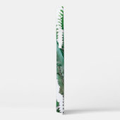 Groene cactus op witte achtergrond. Case-Mate iPhone case (Achterkant / Rechts)