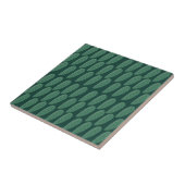 Groene Cactus Tegeltje (Zijkant)