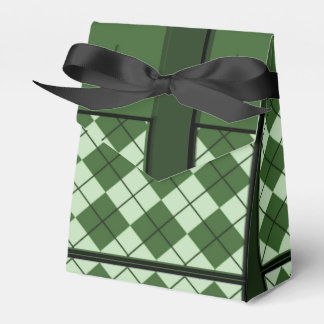 Groene cadeaudoos voor Argyle All Purpose Bedankdoosjes