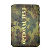 Groene Cammo Badmat (Voorkant Verticaal)