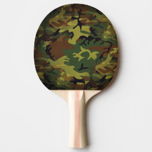Groene Cammo Tafeltennisbatje