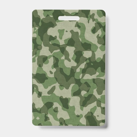 Groene Camo Badge (Voorzijde)