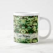 Groene camo jumbo beker (Rechts)