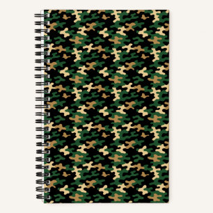Groene Camo Notitieboek
