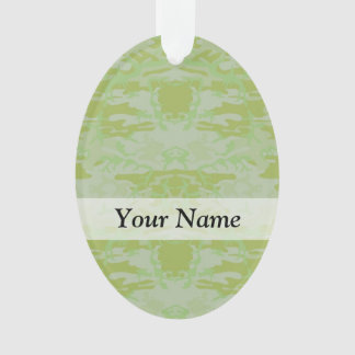 Groene camo ornament