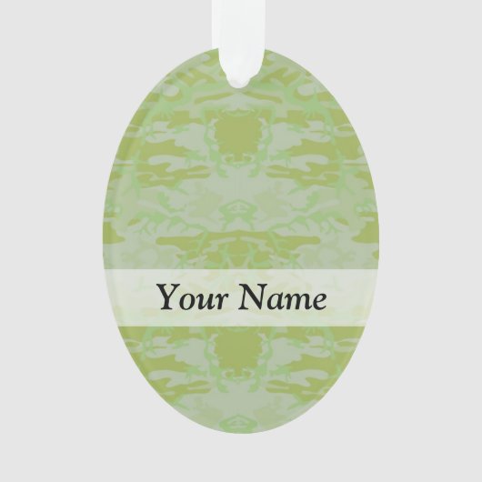 Groene camo ornament (voorkant)