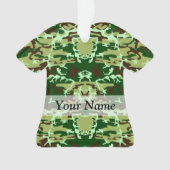 Groene camo ornament (voorkant)