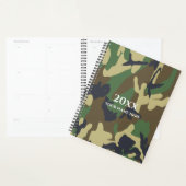 Groene Camo Planner Notitieboek (Display)