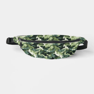 Groene Camo Print Heuptasje