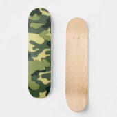 Groene Camo/Skateboard Skateboard (Voorkant)
