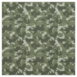 Groene Camouflage Camo Forest Militair Stof