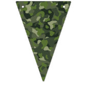 Groene camouflage die de bergen verstoort vlaggetjes (Eerste vlag)