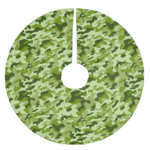 Groene Camouflage - Kerstboom Vloerkleed Rok