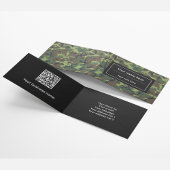 Groene camouflage, leger, leger visitekaartjes