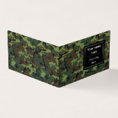 Groene camouflage, leger, leger visitekaartjes (Buitenkant)