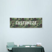 Groene Camouflage Militaire VS Service Party Banne Spandoek (Beurs)