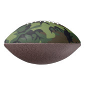 Groene camouflagepatroon, Jouw naam, personalisere American Football (Gedraaid 90)