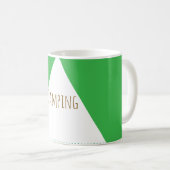 Groene Camping Mok (Voorkant rechts)