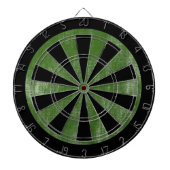 Groene Canvas Textuur Dartbord (Voorkant)