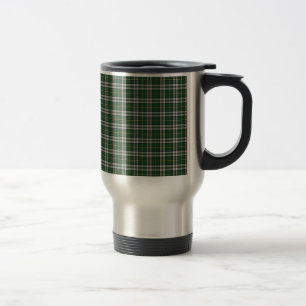 Groene cape Breton tartan Reisbeker