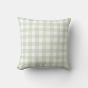 Groene Checker Land Designer Kussen