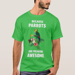 Groene Cheek Conure Cute Parrots Parrot Gift T-shirt