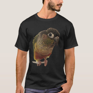 Groene Cheek Conure Parrot Bird Design T-shirt