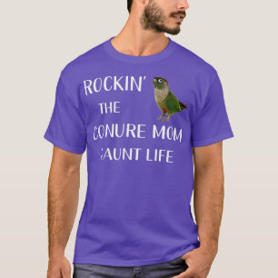 Groene Cheek Conure Shirt Conure Parrot Bird mama