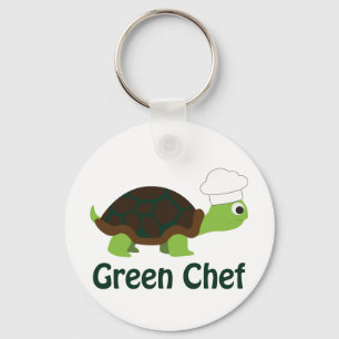 Groene Chef Sleutelhanger