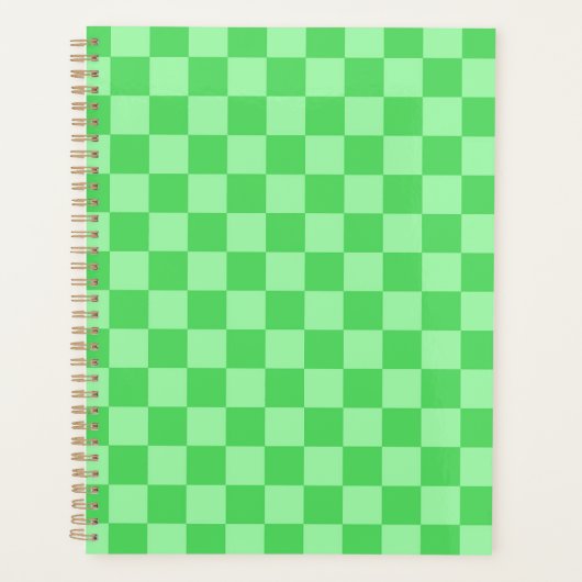 Groene cheque planner (Voorkant)