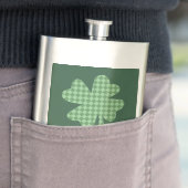 Groene cheques Shamrock Personalized Flacon (Voorbeeld)