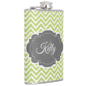 Groene Chevron Persoonlijke fles Heupfles (Rechts)