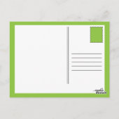 groene chili briefkaart (Achterkant)