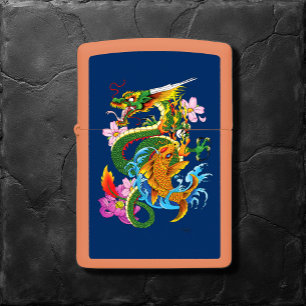 Groene Chinese draak Koi