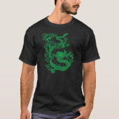 Groene Chinese draak T-shirt (Voorkant)