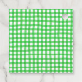 Groene Chinoiserie Ginger Jar Gift Labels (Achterkant)