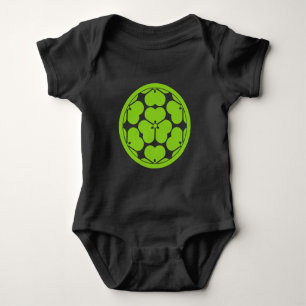  Groene Chosokabe Japan Mon Oosterse Kunst Romper