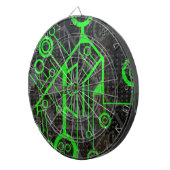 Groene Circuit Dartbord (Voorkant Rechts)