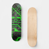 Groene Circuit Skateboard (Voorkant)