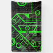 Groene Circuit Spandoek (Verticaal)