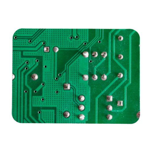 Groene circuitkaart magneet (Horizontaal)