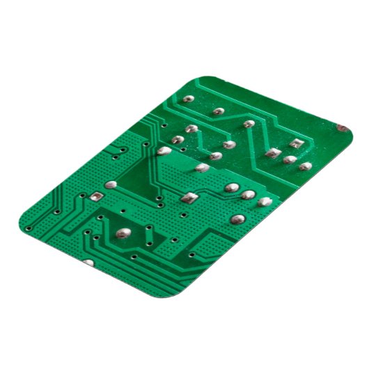 Groene circuitkaart magneet (Linkerzijde)